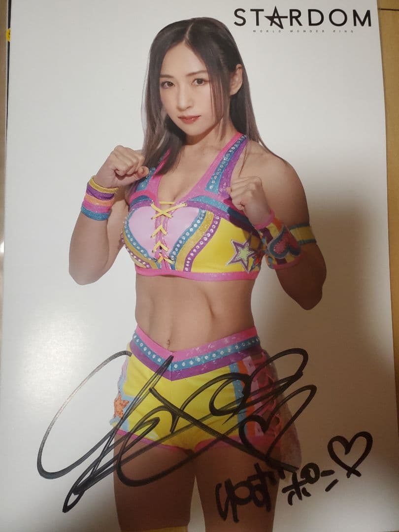 【最新レア】STARDOM お渡し会愛川ゆず季　ポートレー ト&アクリルスタンド