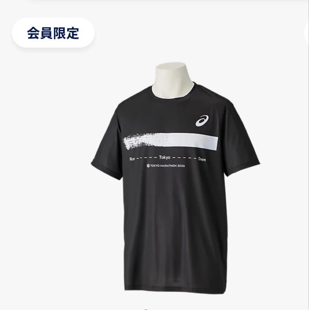 ASICS 東京マラソン2026 TシャツLシグネチャーショートスリーブ