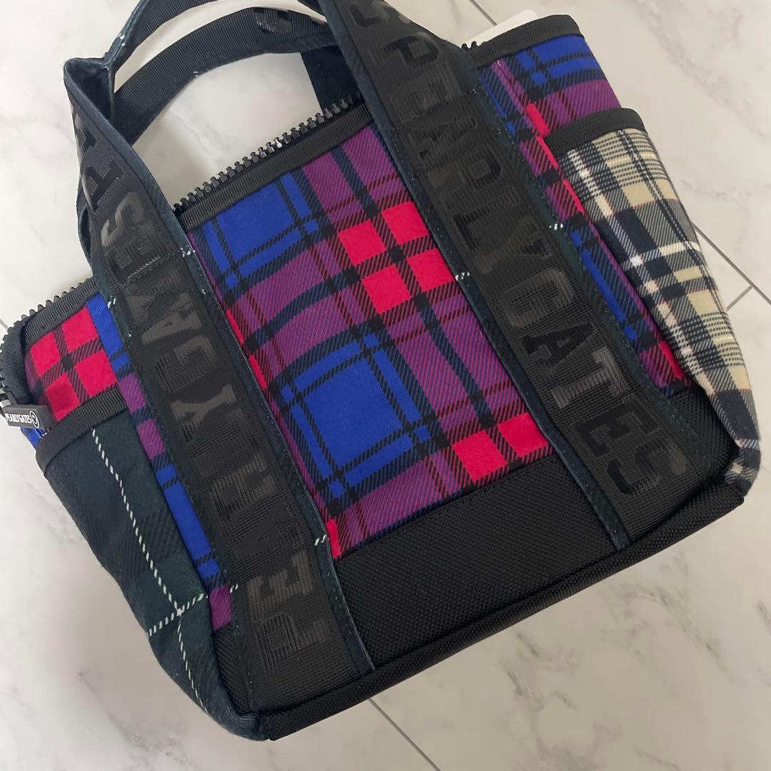 PEARLY GATES チェック柄カートバッグ