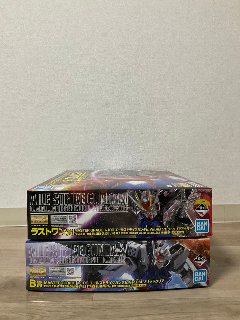 MG エールストライクガンダム　ソリッドクリア/ソリッドクリアアナザー