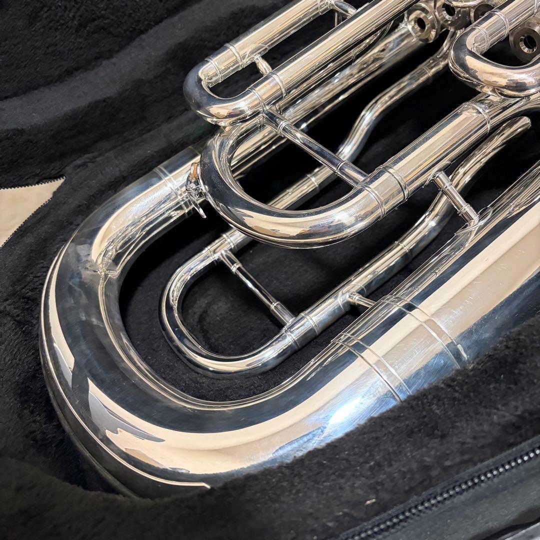 メンテ済み プレイテック ユーフォニアム 管楽器　PTEP-300S ケース付き