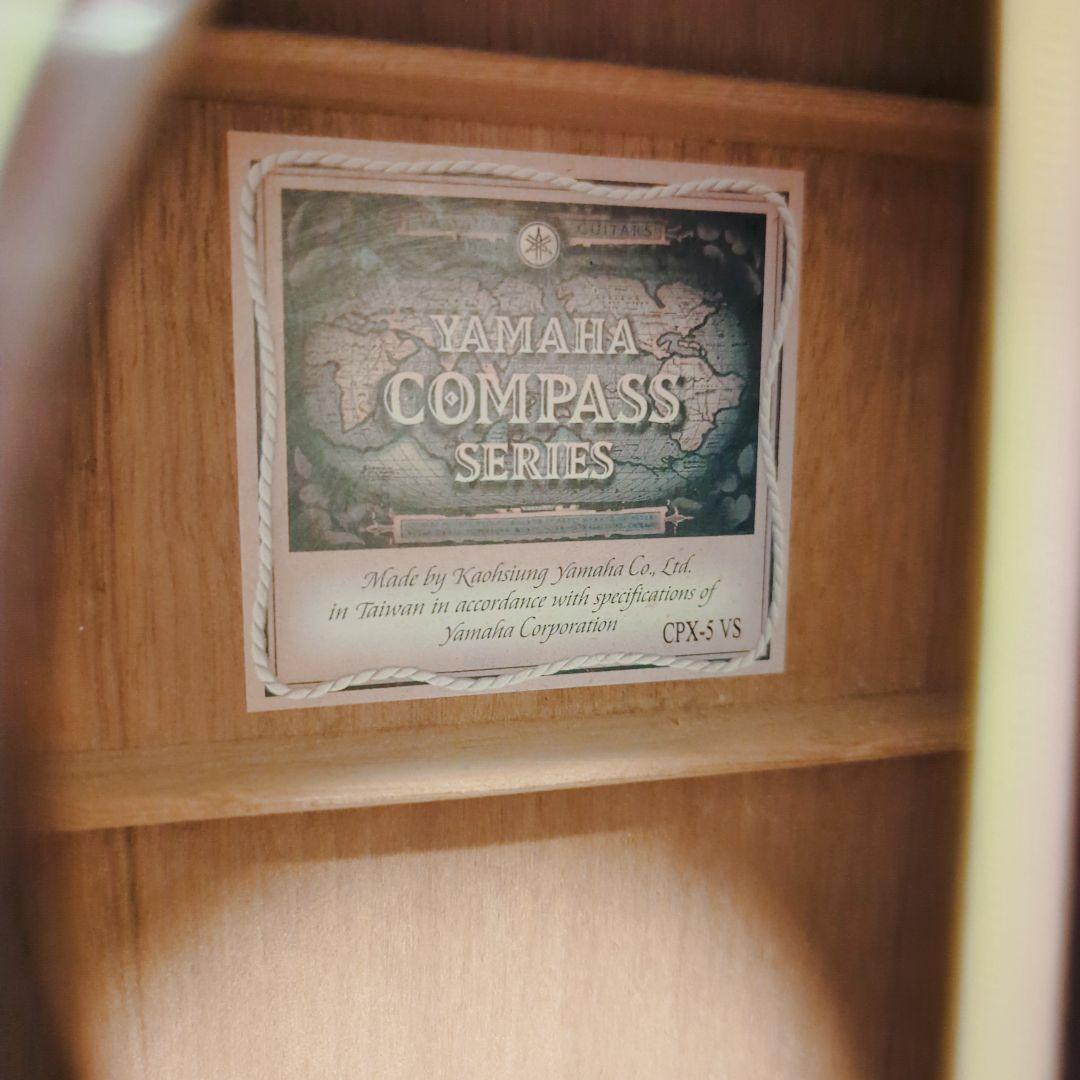美品 ヤマハ YAMAHA ギター エレアコ CPX-5 VS ケース シールド