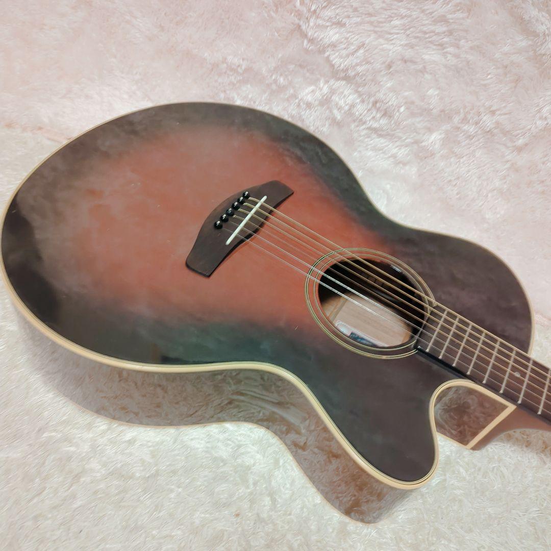 美品 ヤマハ YAMAHA ギター エレアコ CPX-5 VS ケース シールド