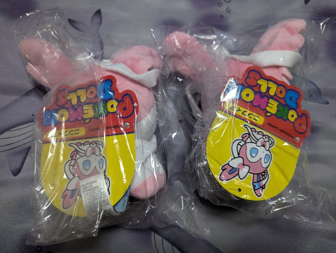 2つセット　ポケモンドールズ　ぬいぐるみ　ニンフィア