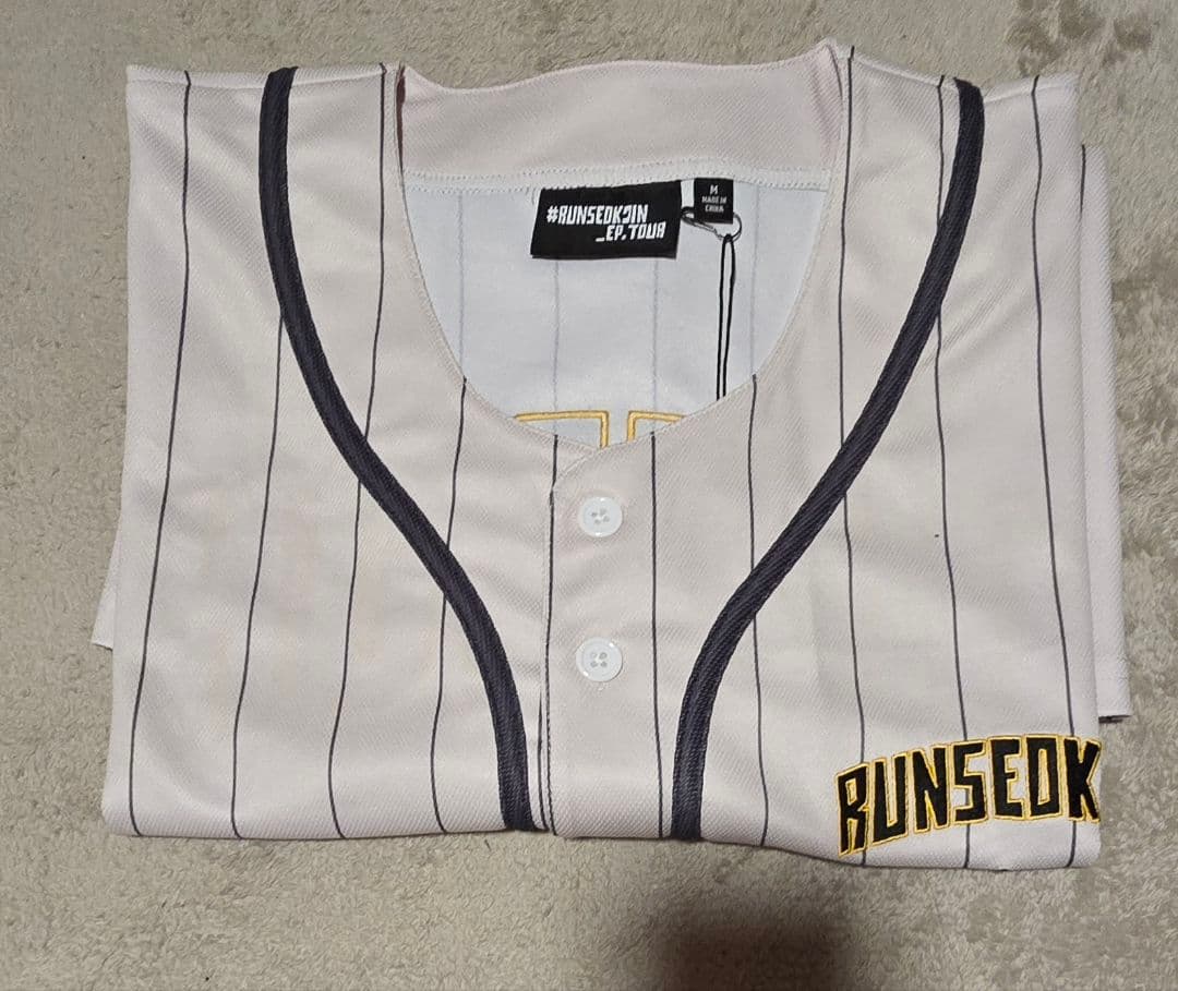 BTS　キムソクジン　RUNSEOKJIN_ep S/S JERSEY ロンドン