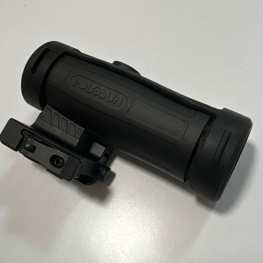HOLOSUN HM3X マグニファイア 3倍ブースター 可倒式 QDマウント