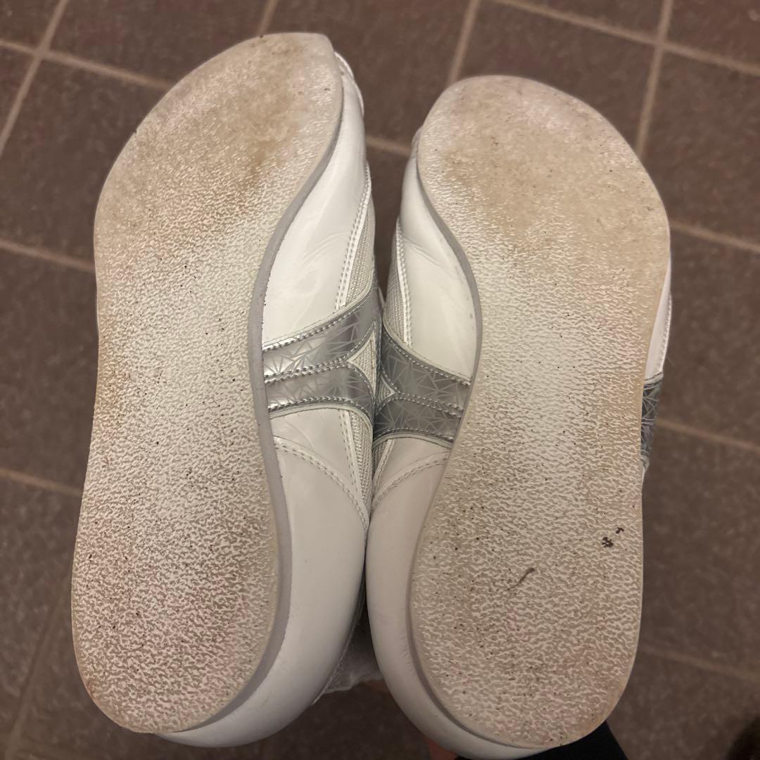 Mizuno ボクシングシューズ ホワイト ローカット