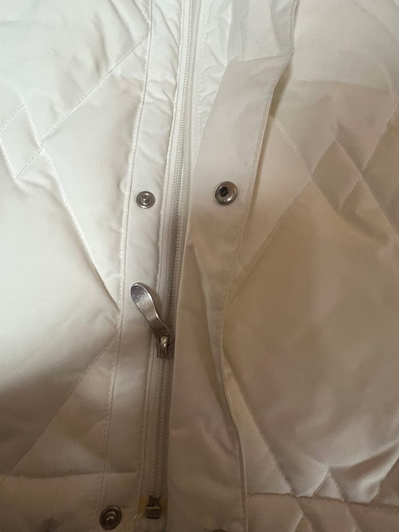 DESCENTE スキーウェアセット（ホワイト/グレー）