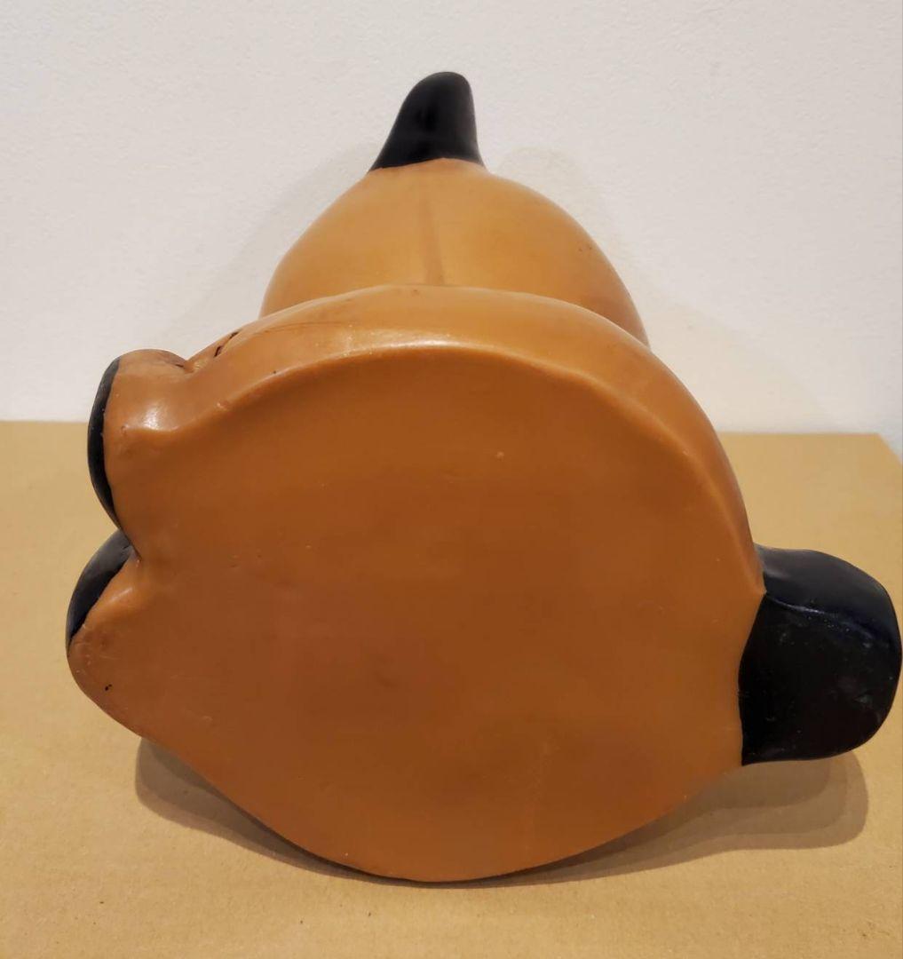 徳陽相互銀行 トクちゃん 貯金箱 カウンターサイズ ノベルティ レトロ　ソフビ