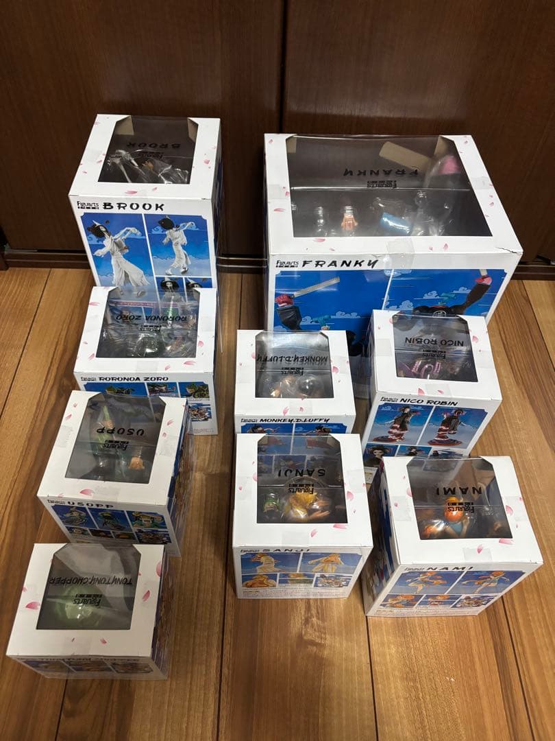 フィギュアーツZERO ワンピース ワノ国 麦わらの一味 +お玉 全9種セット