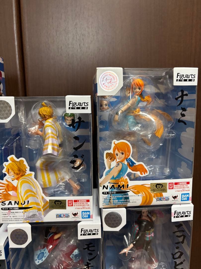 フィギュアーツZERO ワンピース ワノ国 麦わらの一味 +お玉 全9種セット