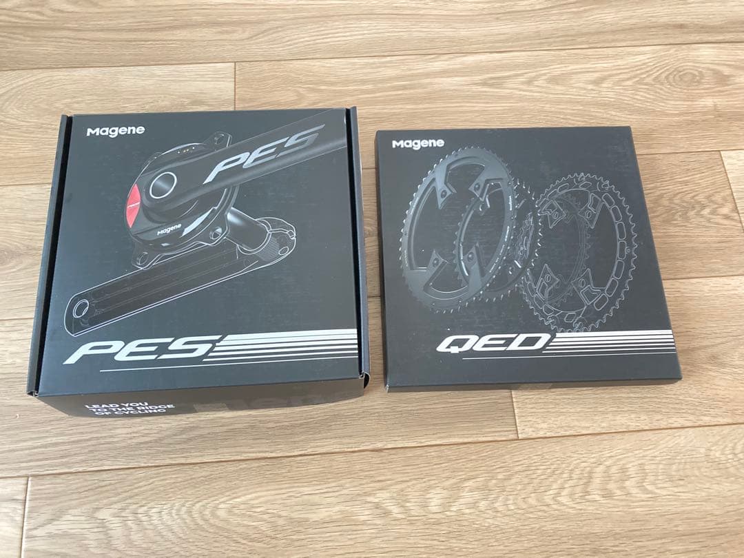 PES-P505 パワーメーター クランク&チェーンリング　お買得セット