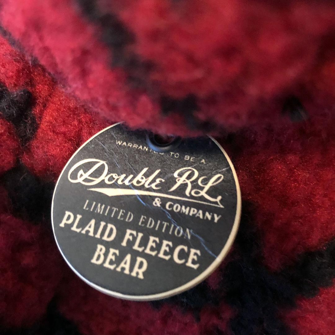 新品　RRL LIMITED FLEECE BEAR　ダブルアールエル　限定ベア