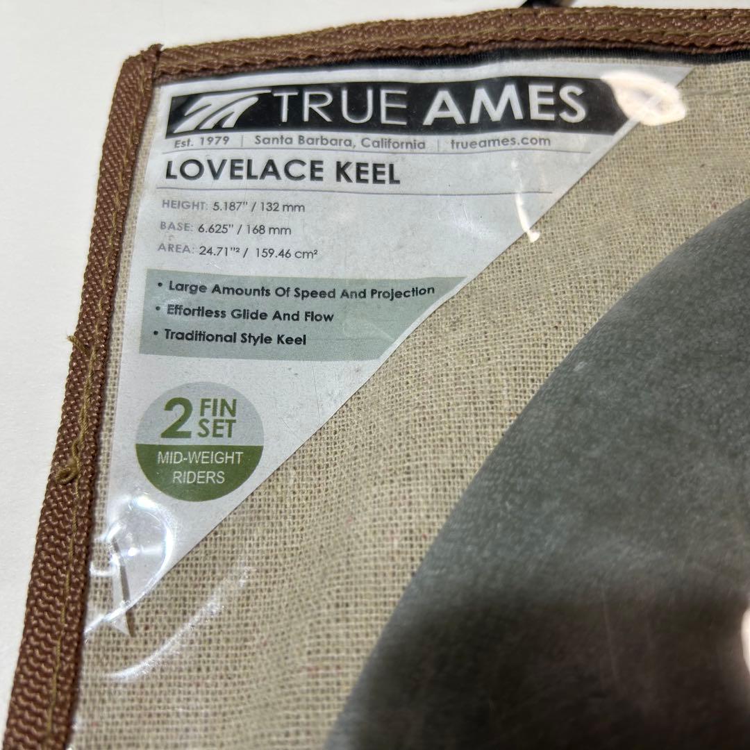 サーフィン・ボディボード TRUE AMES LOVELACE KEEL