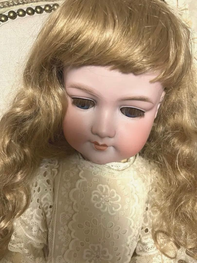 アンティーク　ドール　ビスクドール　スリープ