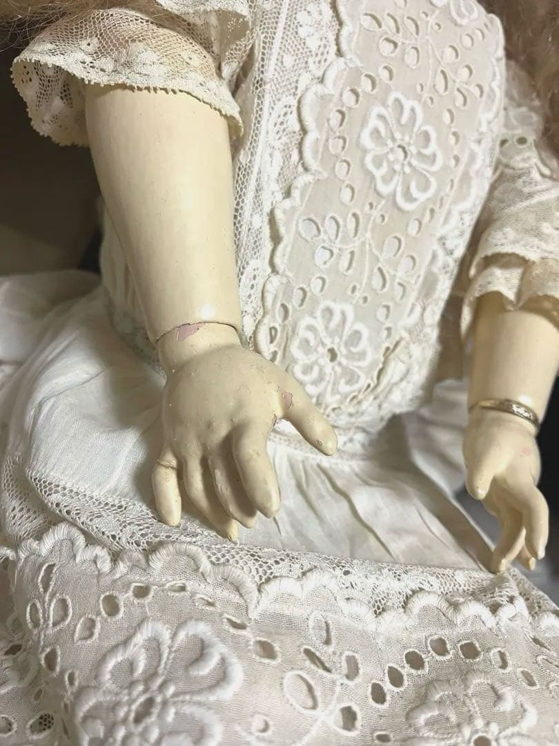 アンティーク　ドール　ビスクドール　スリープ