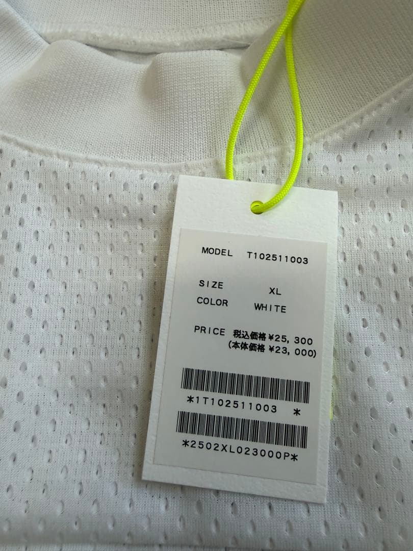 新品正規品TFW49/XL】吸汗速乾ドライ素材半袖モックネックシャツ高機能高品質