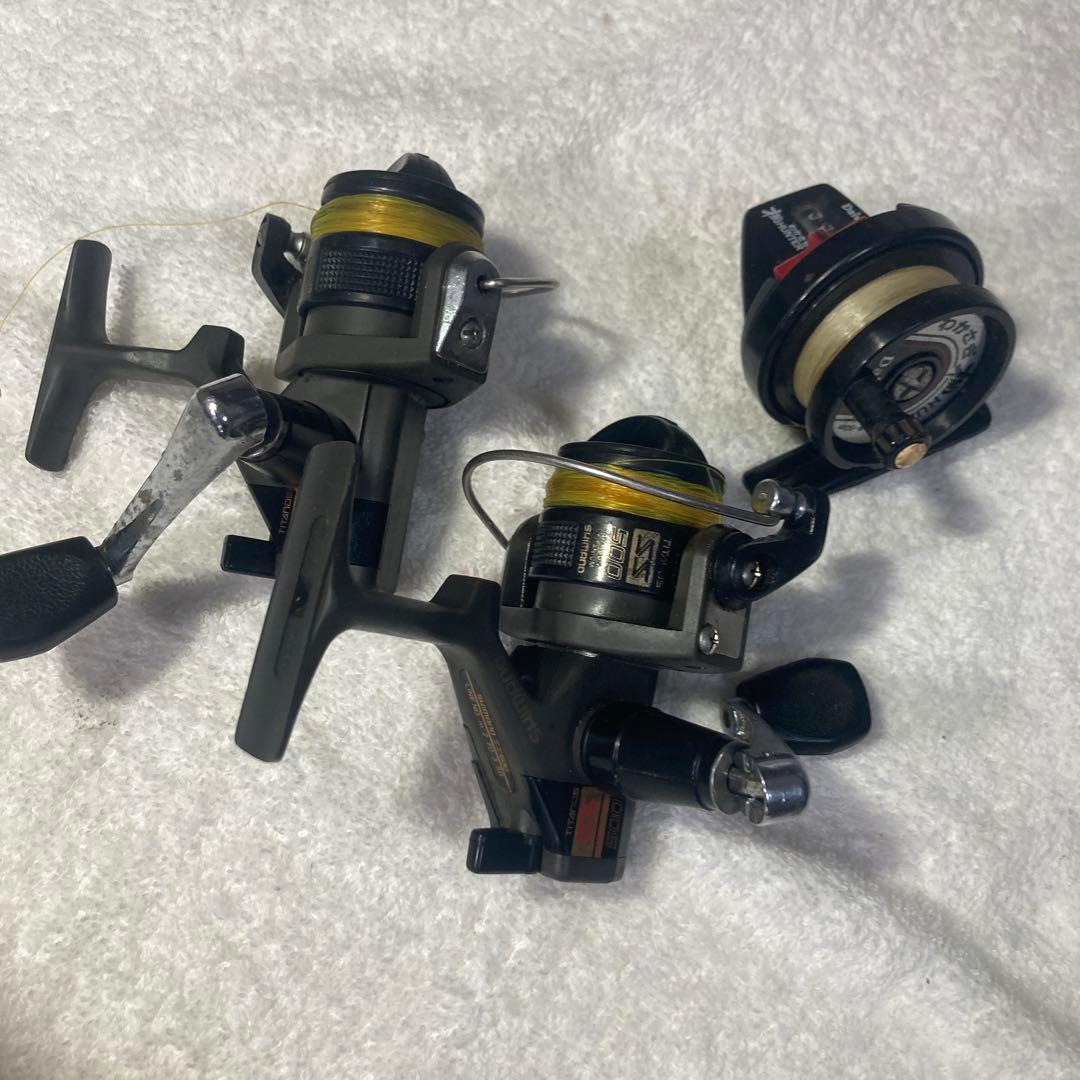 フィッシングリール14個(ワカサギ釣り？)