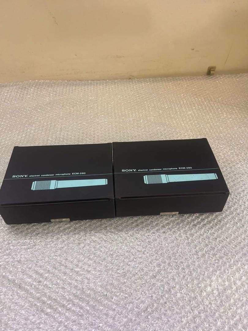 SONY ECM-280 コンデンサーマイク 2本セット 動作品