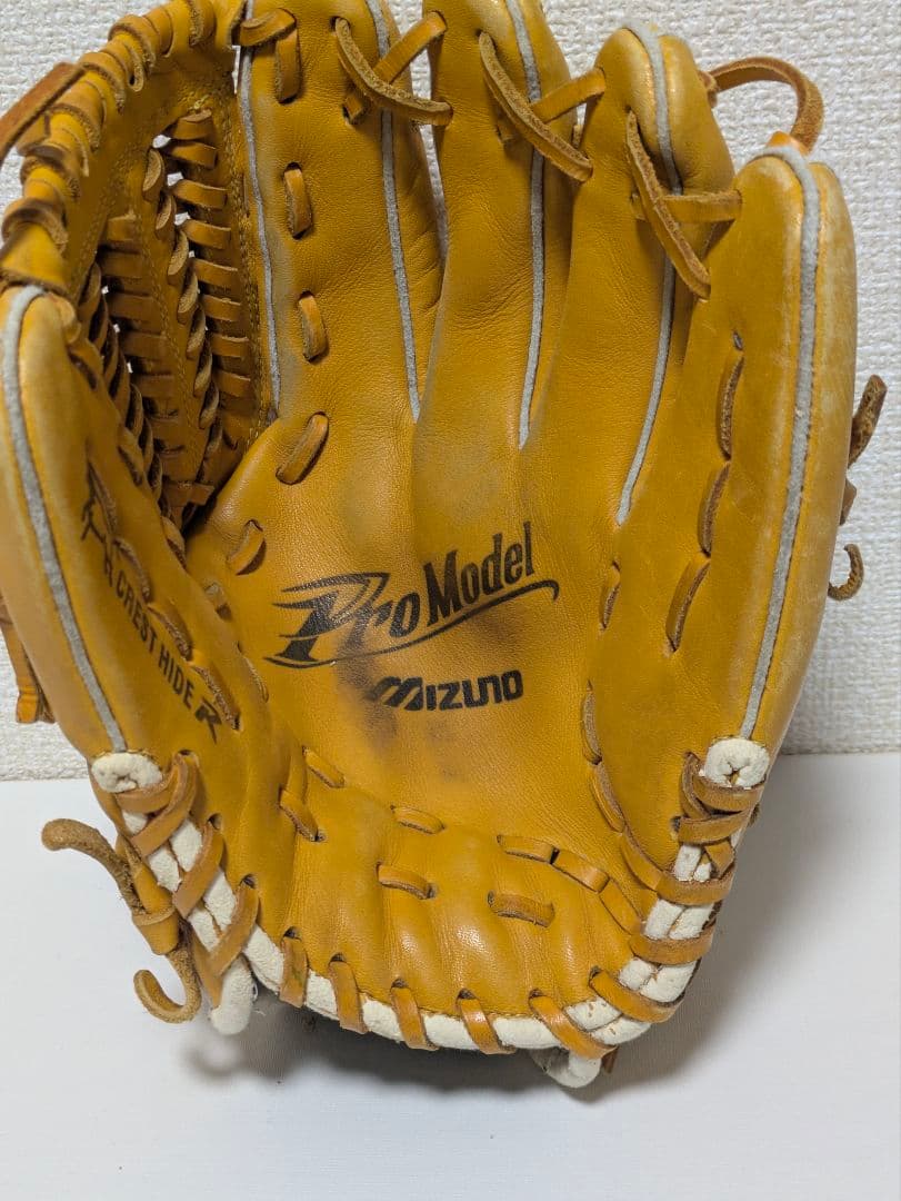 ミズノプロ 内野手用グローブ 旧ロゴ サイズ8 軟式