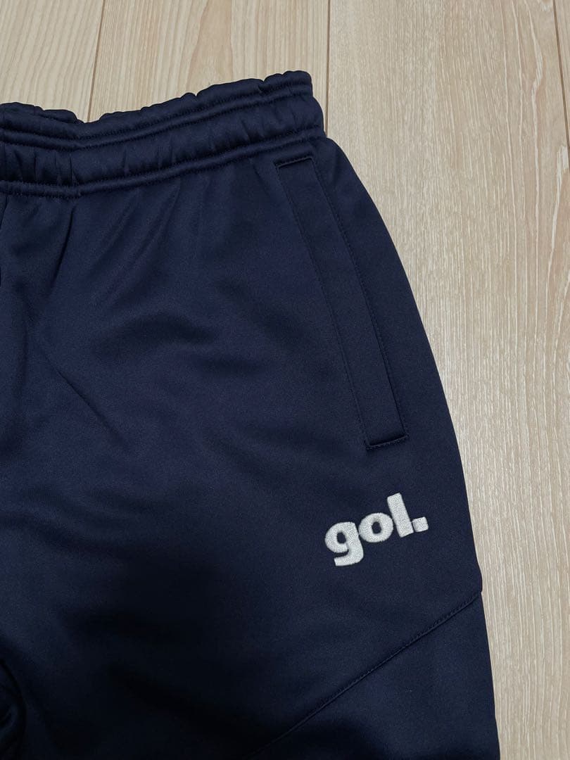 新品＊gol.ゴル＊フリースコンビネーションジャケット ボンディングスリムパンツ