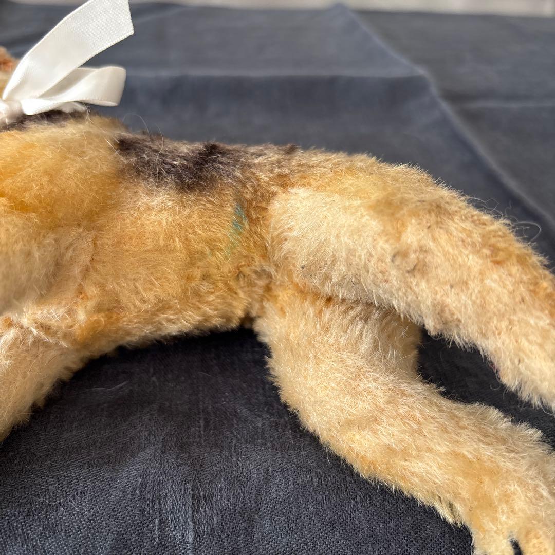 フランス　アンティーク　犬　ぬいぐるみ