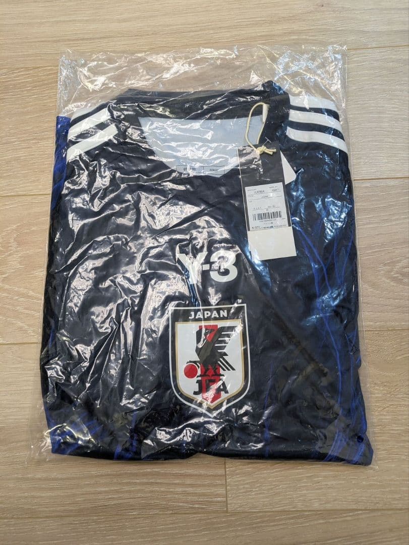 サッカー日本代表レプリカユニフォームY-3 新品未使用　アパホテル　Мサイズ