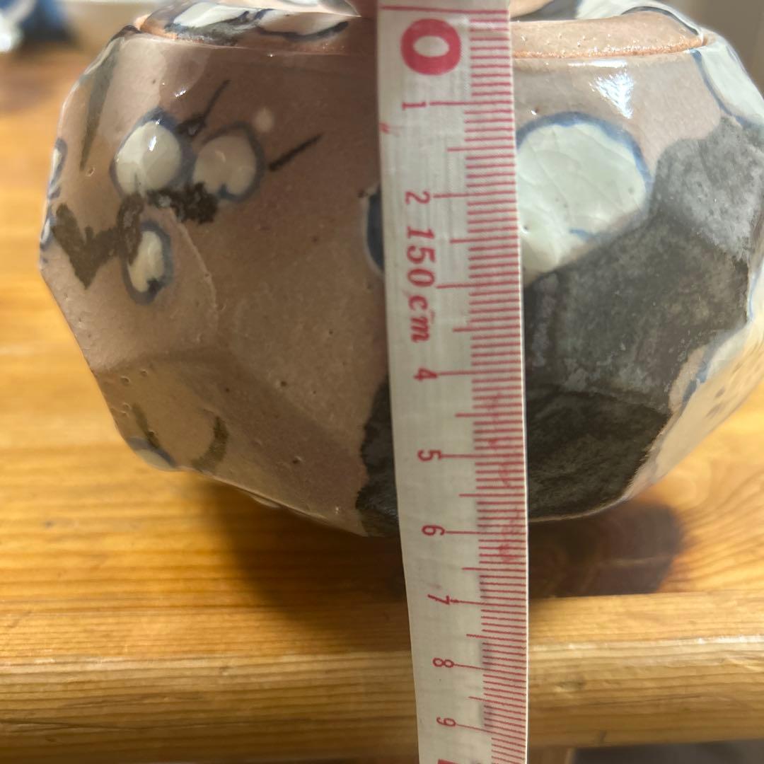 乾山写　蓋物　白梅　京焼　清水焼　美術品　工芸品