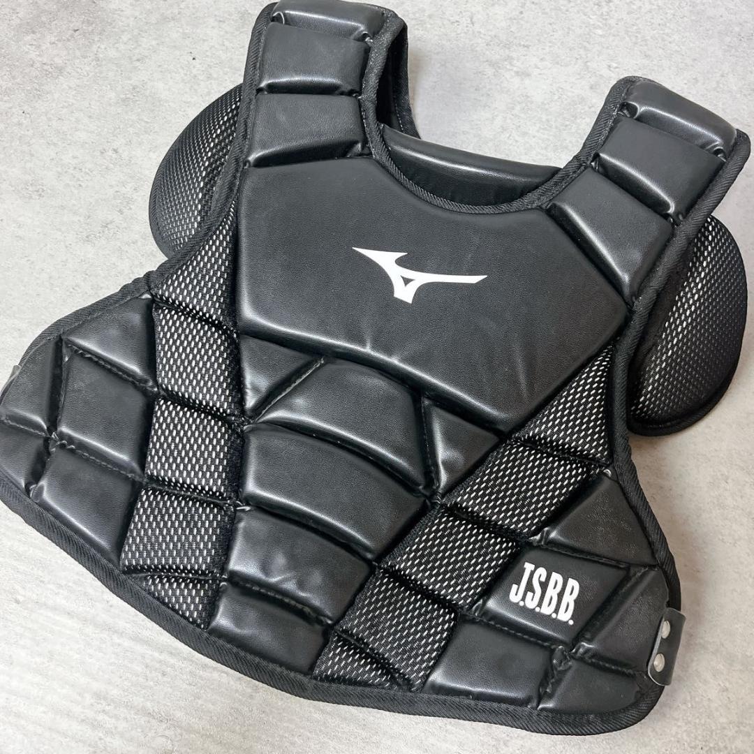 ミズノ MIZUNO 軟式少年用 キャッチャー 防具セット ブラック ケース付