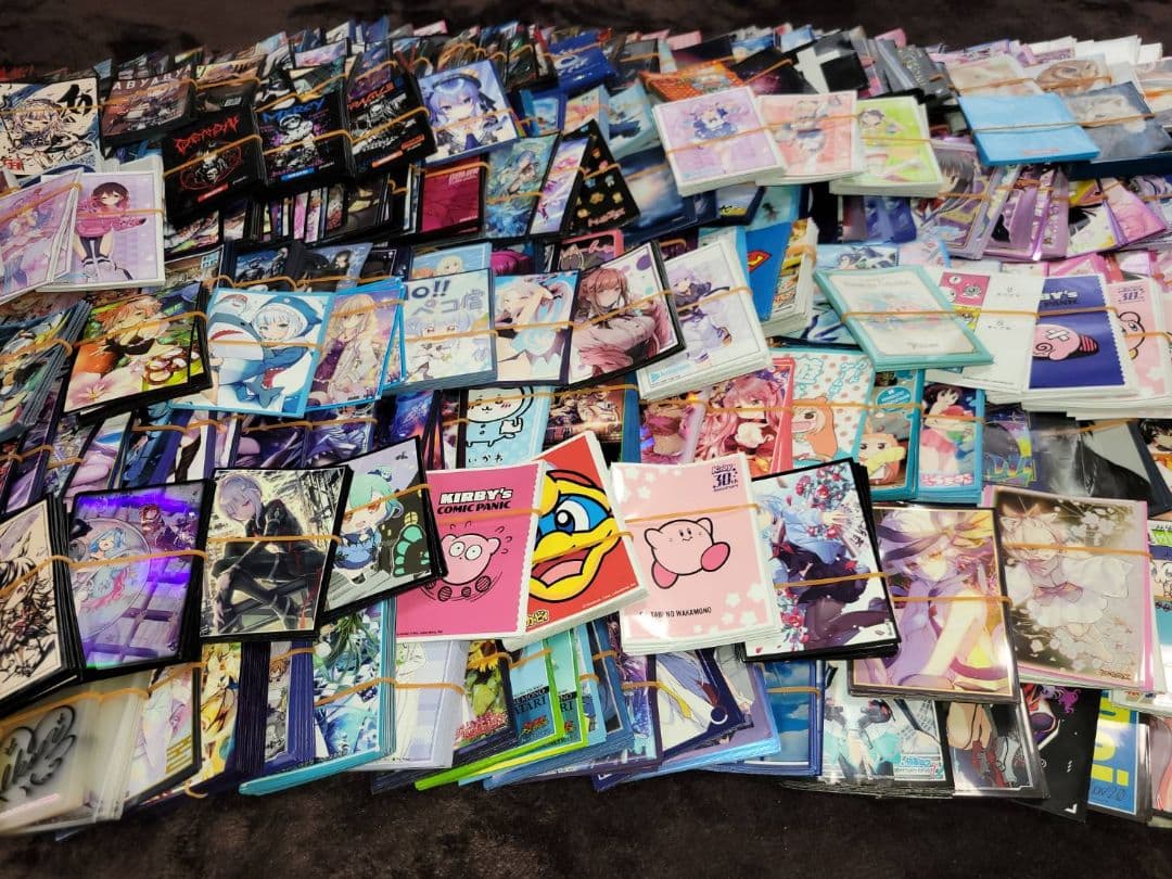 キャラスリーブ まとめ 大量 超大量 無地なし スリーブ カードプロテクター　②