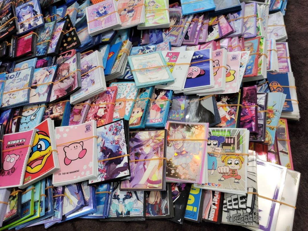 キャラスリーブ まとめ 大量 超大量 無地なし スリーブ カードプロテクター　②