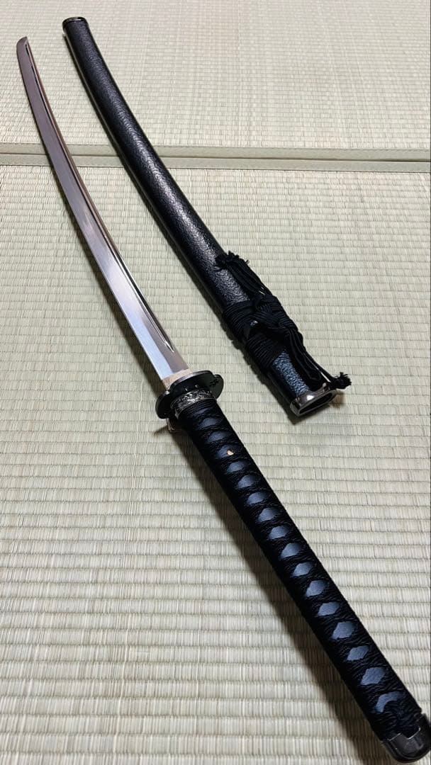 模造刀 国光刃文写し 豪壮 樋入り刀身 西郷隆盛 愛刀 薩摩拵 251014-2