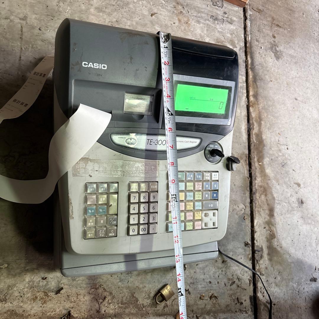 カシオTE-3000レジスター