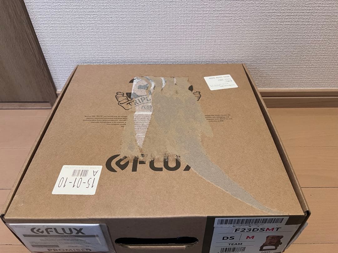 FLUX DS ビンディング ブラック M 木目調 30周年記念モデル