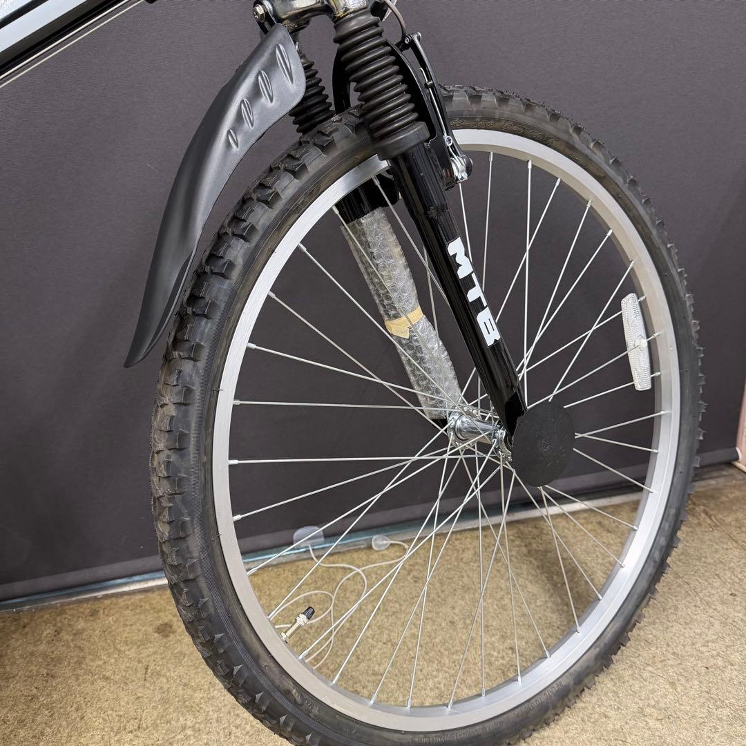 26インチマウンテンバイク 折り畳みURBAN RAY前後サスペンション