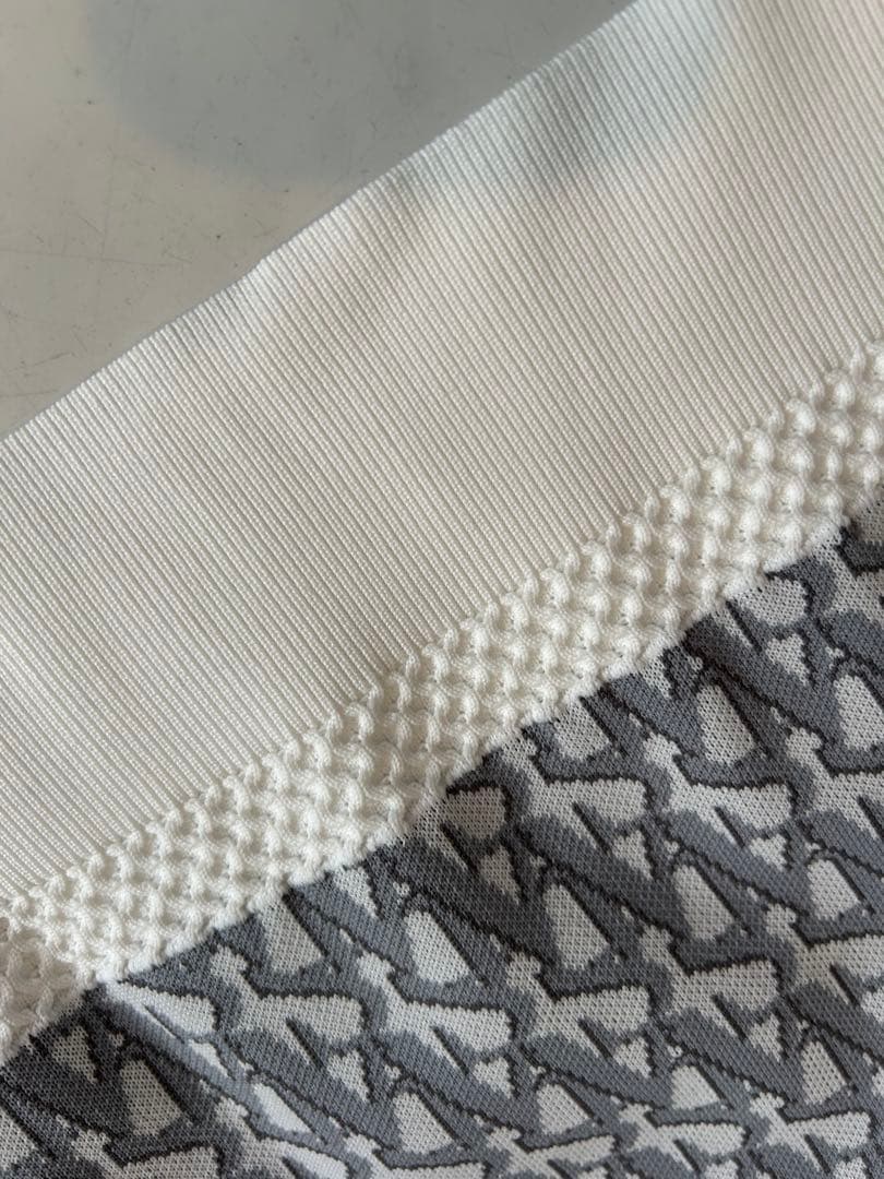 St Andrews グレー ホワイト セーター L