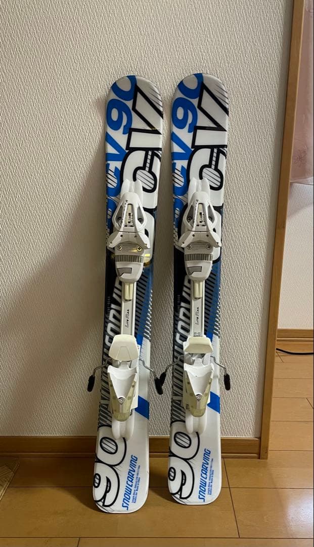 CARVING 90 ファンスキー板　ショートスキー板ホワイト