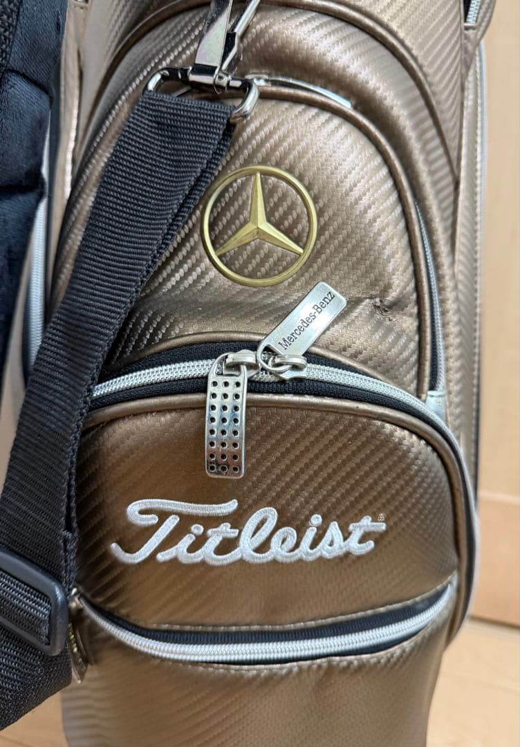限定★メルセデスベンツ★タイトリスト★キャディバッグ★ゴルフ★ゴルフバッグ★レア