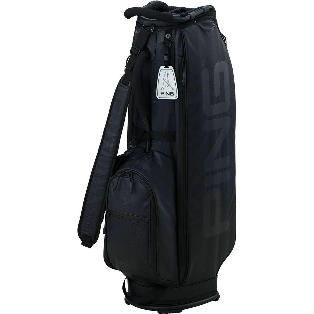 PING ウルトラライトウェイトキャディバッグ ブラック