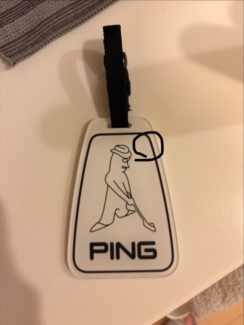 PING ウルトラライトウェイトキャディバッグ ブラック