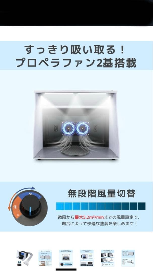 urlife ツインファン式塗装ブース