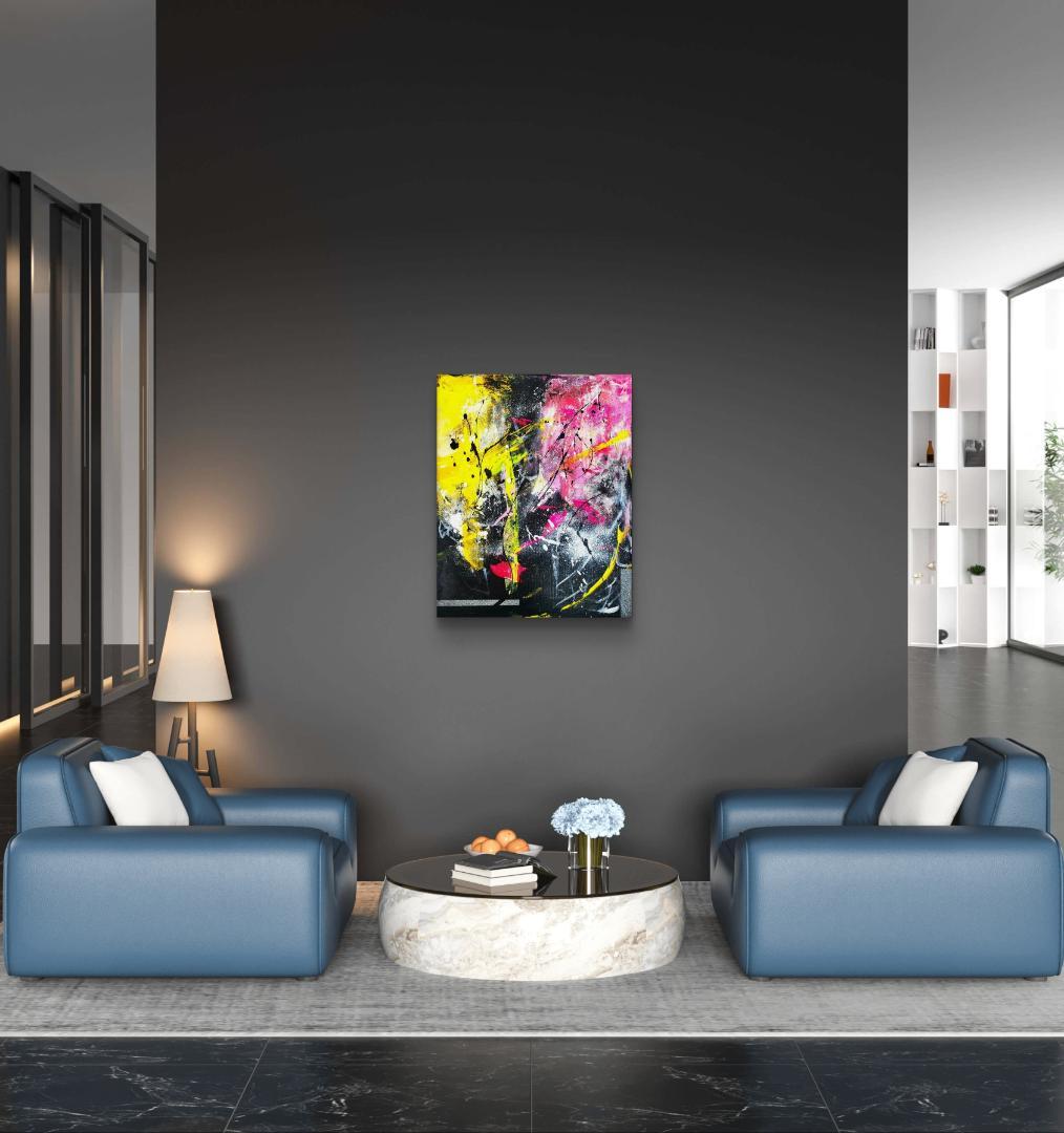 【専用】レディ / モダン画 キャンバス 50×40㎝ 原画限り おしゃれ