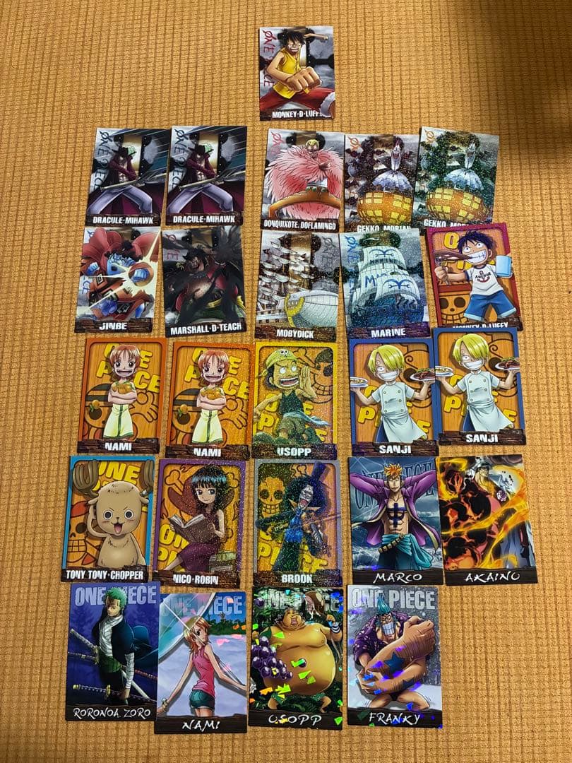 激レア ワンピース コレクションカードガム 25枚セット