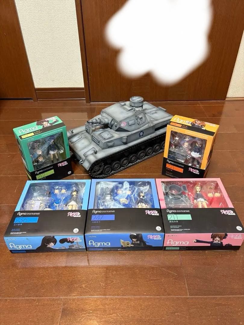 ガールズアンドパンツァー figma コンプリートセット塗装済み品 大幅値下げ中
