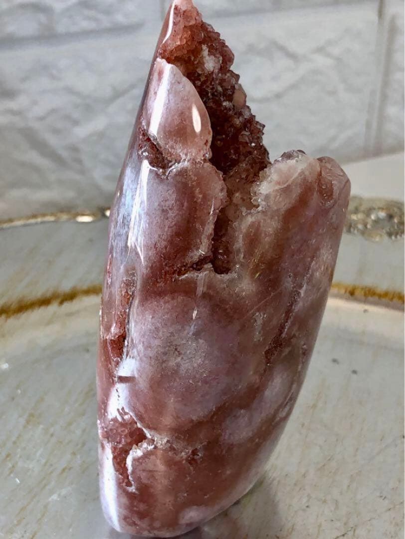 ピンクアメジスト　フリーフォーム　レッド　ドゥルージー