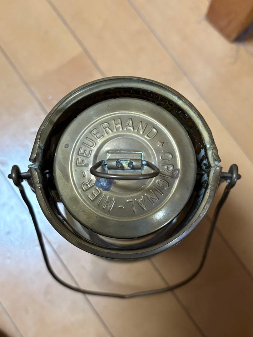 ライト・ランタン FEUERHAND276 STK Brass