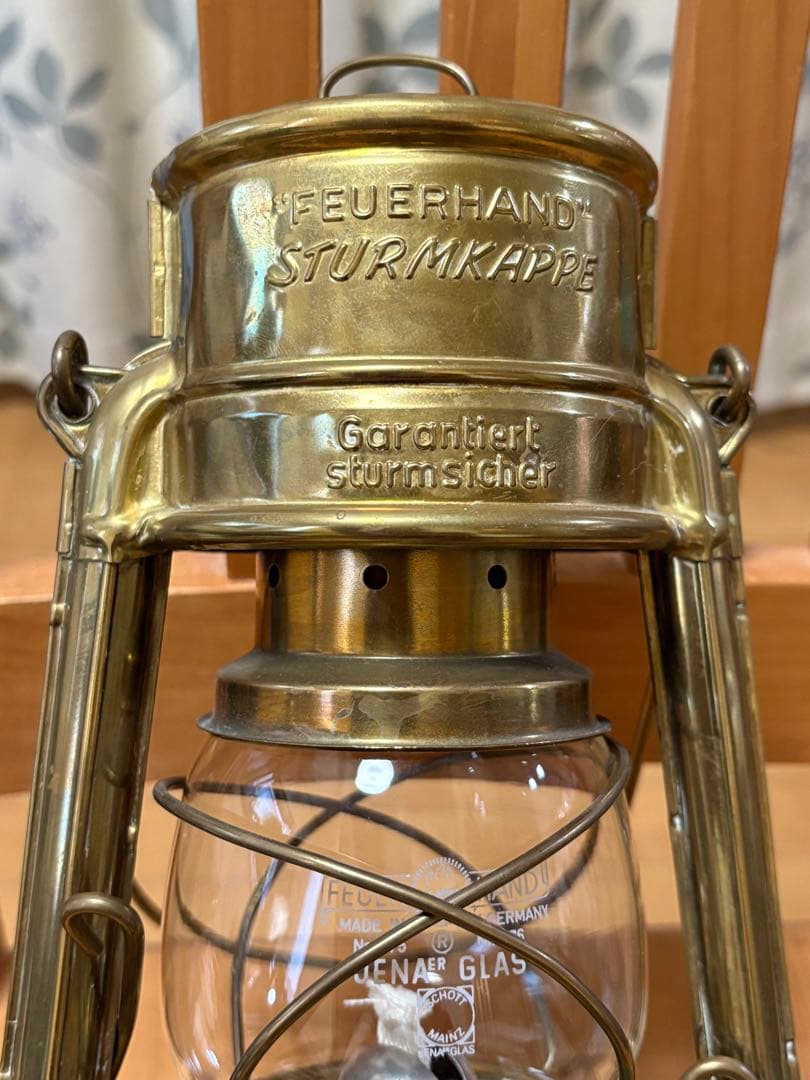 ライト・ランタン FEUERHAND276 STK Brass