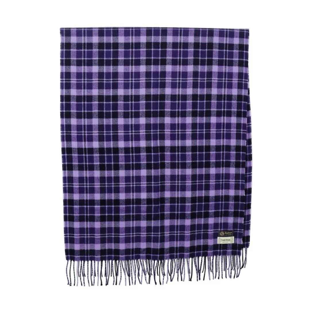 【新品】サンフレッチェ広島　グッズ　フランス製チェックストール