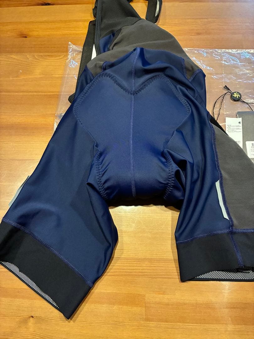 【再値下げ】KAPELMUUR ビブショーツ　クロスオーバー2　ゴールドパッドM