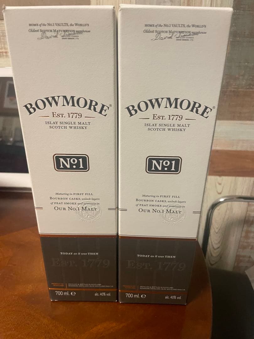正規品BOWMORE ボウモアNo1 ⭐︎2本セット
